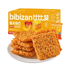 비비잔 게알맛 쌀과자 (소금에 절인 계란 노른자와 찹쌀 함유) - 맛있고 영양 가득한 게알맛 간편 간식, 150g [온라인 인기 간식]