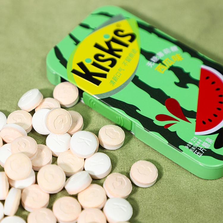 KisKis kiskis Sugar-Free Mint Candy Portable for Fresh Breath Kiss