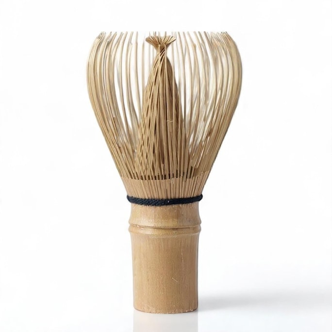 【Ships from USA】OTSUKA Tea Matcha 100 Prongs White Bamboo Whisk Refined-Stems Master Tea Ceremony Grade 10g