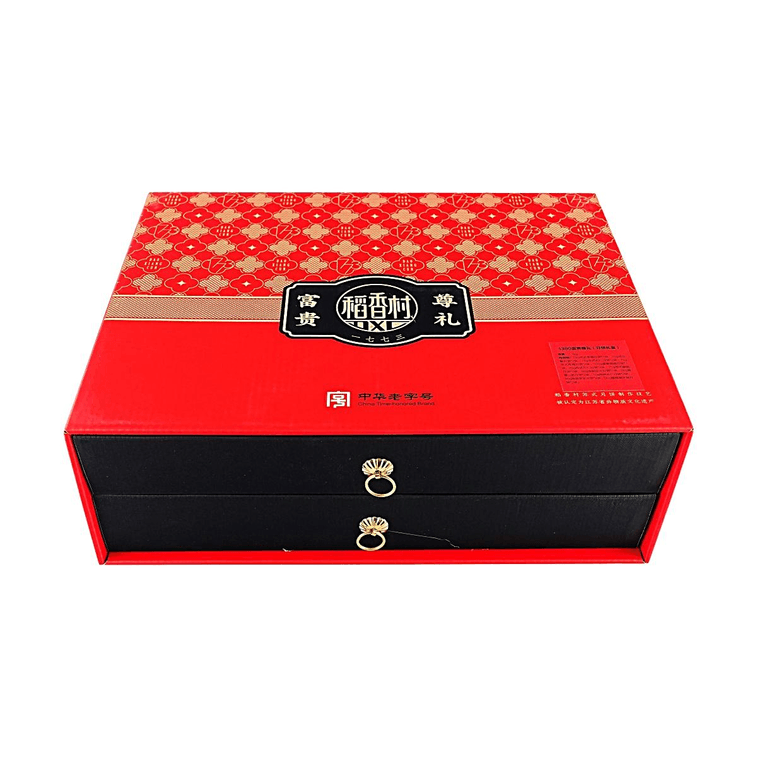 Mooncake Gift Box, 12 Flavors 20 Pieces, 45.86 oz【Jujube+Rose+Lotus Seed Paste+Mixed Nuts+Salty+Red Bean+Black Sesame】 5