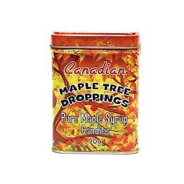 加拿大 CANADA TRUE 纯枫桨糖   精美铁罐裝 90g