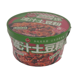 田小花 流汁土豆粉 红油味 冲泡碗装 271g【Q弹爽滑】【地道红油】【5分钟即食】