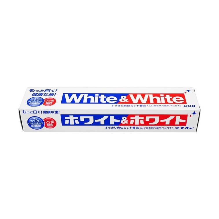 WHITE&WHITE Fresh Mint Toothpaste, 5.29 oz 4