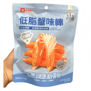【中国直送】梁品店 低脂肪カニカマ 105g - オフィスでのアフタヌーンティー、寮、学生のおやつ