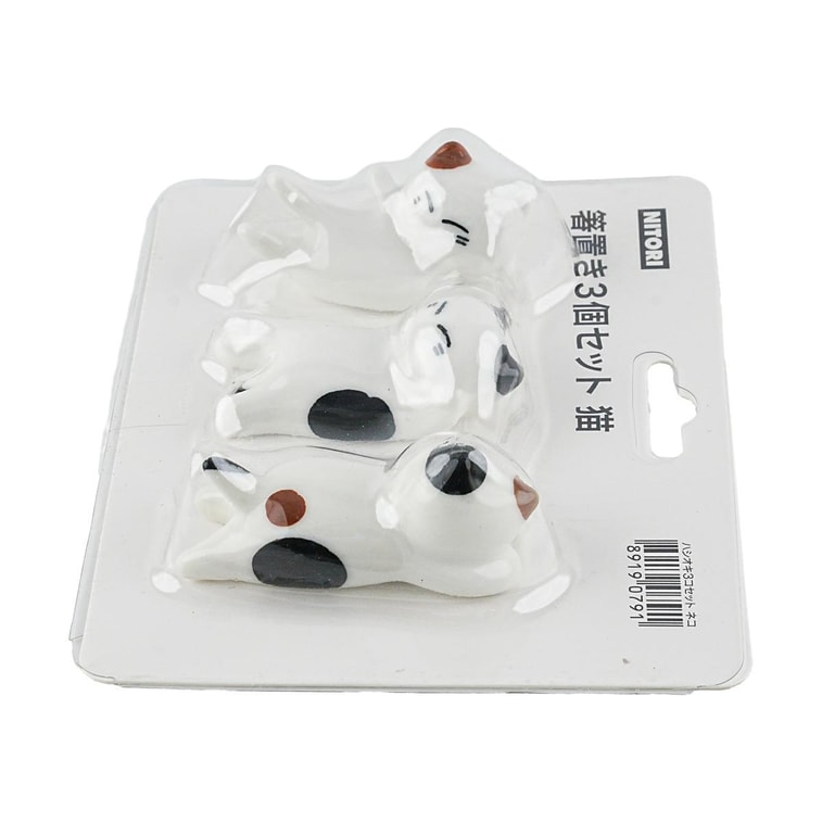 고양이 젓가락 홀더 3개 12