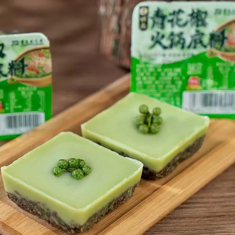 重慶佳仙 青花椒火鍋底料 藤椒味火鍋底料 獨立小包裝 50g*2盒【椒麻鮮香 辣而不燥】 4