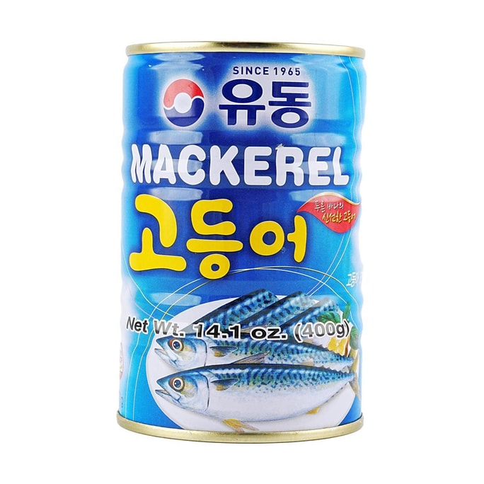 韩国YOO DONG 鲭鱼罐头 400g