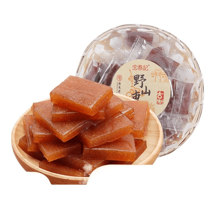 【중국 직송】 홍타이지 씨 없는 야생 대추케이크 208g*1 봉지