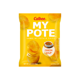 MY POTE Potato Chips Onion Soup 60g