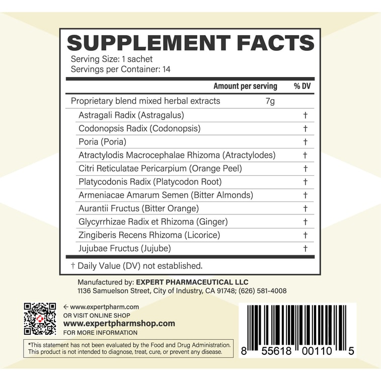 米国の ExpertPharm Fuzheng Drink は免疫力を向上させ、伝染病に抵抗し、消化と呼吸機能を改善します、14 パック 3