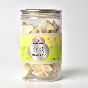 中國以嶺 雙十一秒殺 山藥片 鐵棍山藥 《 中國藥典》2020版標準 健脾養胃 生津益肺 無硫無漂白 150g/瓶
