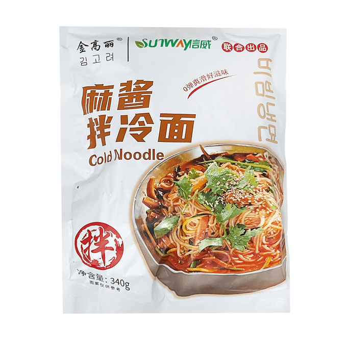 (BBD24/05/18)Sesame Sauce Dried Cold Noodle 340g