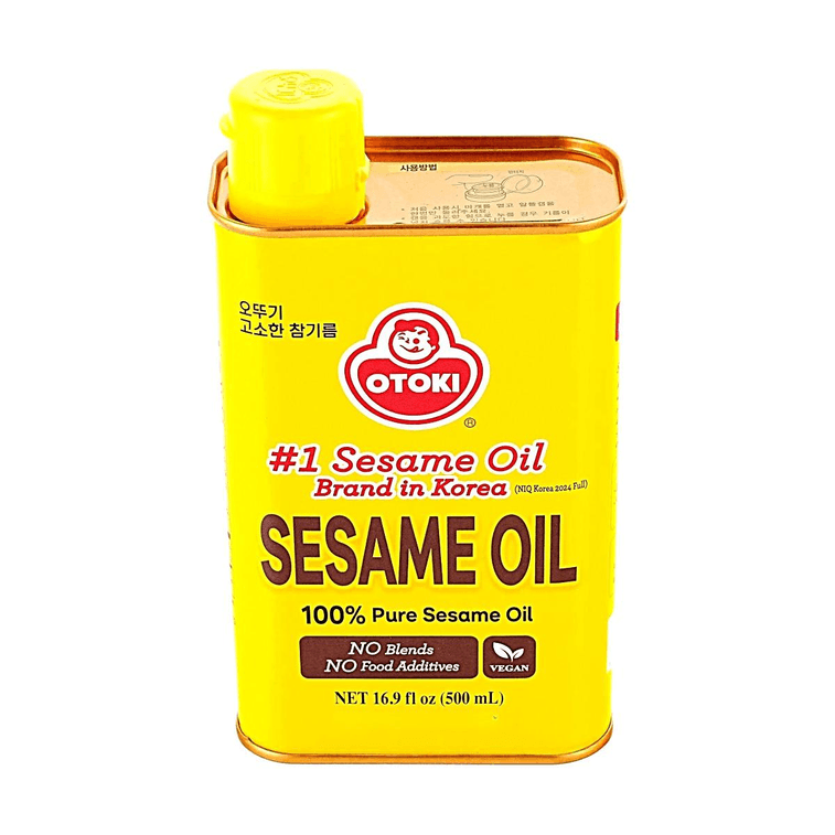 프리미엄 볶은 참기름, 캔, 16.9 fl oz 4