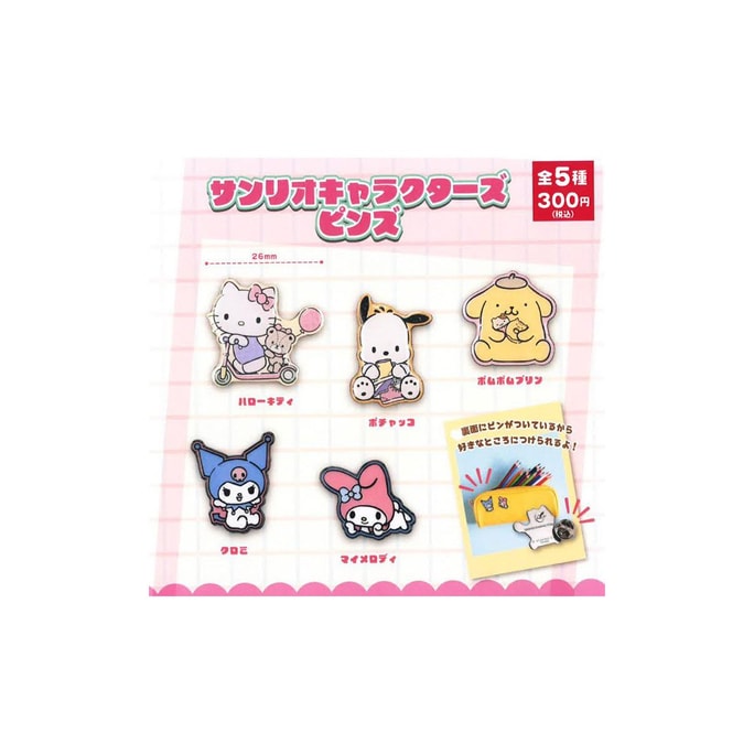 Sanrio Character Pin Blind Box Random Style