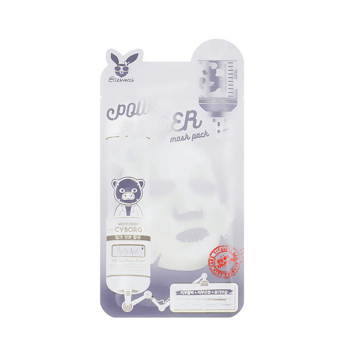 韩国 ELIZAVECCA 伊丽莎薇卡牛奶深层能量面膜 1pc