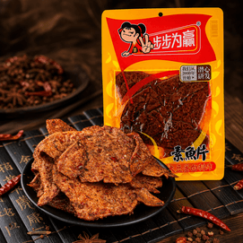 步步为赢 素鱼片 辣条 90g【湖南特产】