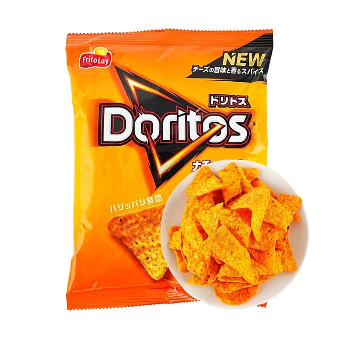日本版DORITOS多力多滋 玉米片 洋芋片 納喬起司口味 60g