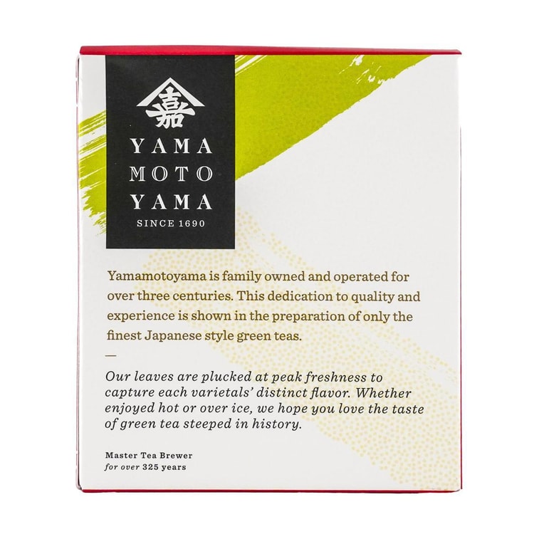 日本YAMAMOTOYAMA山本山 蘋果綠茶包 10包入 20g 3