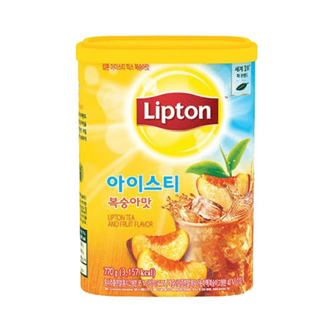 韩国Lipton立顿 冰茶混合柠檬味 770g