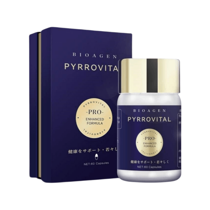 PYRROVITAL PRO Anti-Aging Nutritional Supplement 60 tablets