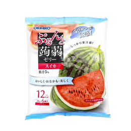 日本ORIHIRO 低卡高纤蒟蒻果冻 西瓜口味 120g