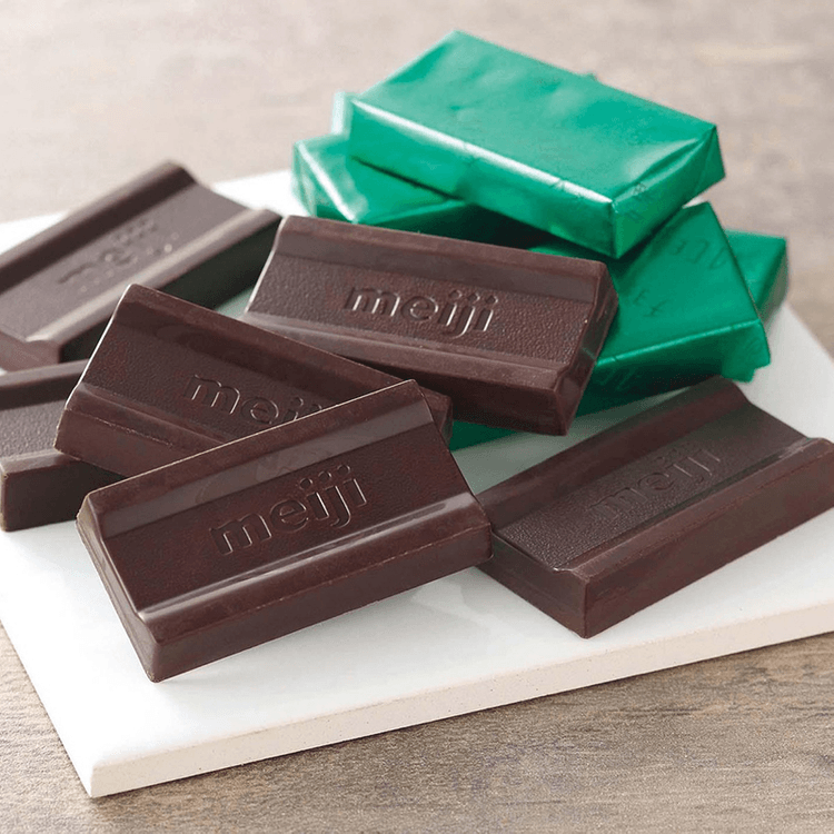 MEIJI Chocolate Effect 72% Cacao Dark Chocolate 26 pcs - Yami.com