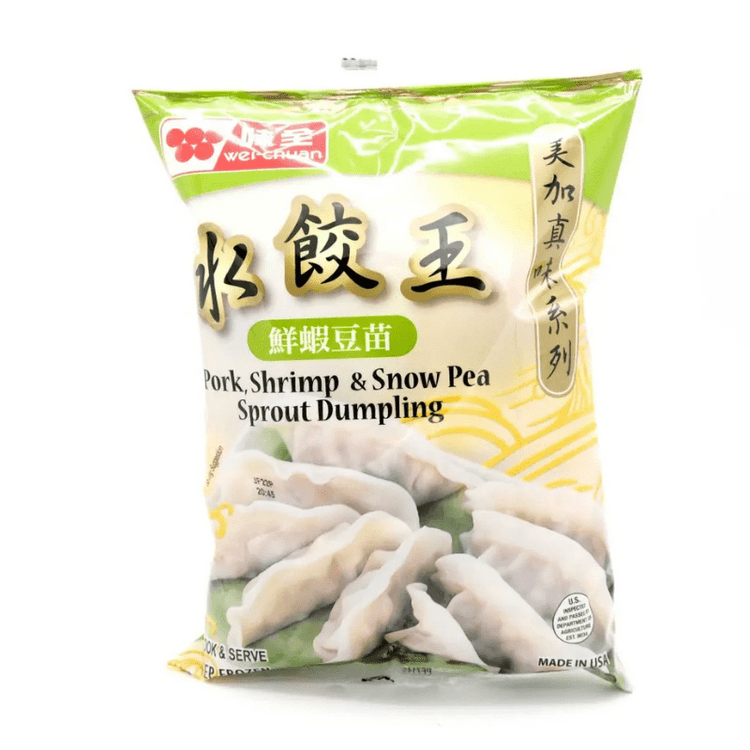 味全水饺王美加真味系列鲜虾豆苗21oz 亚米