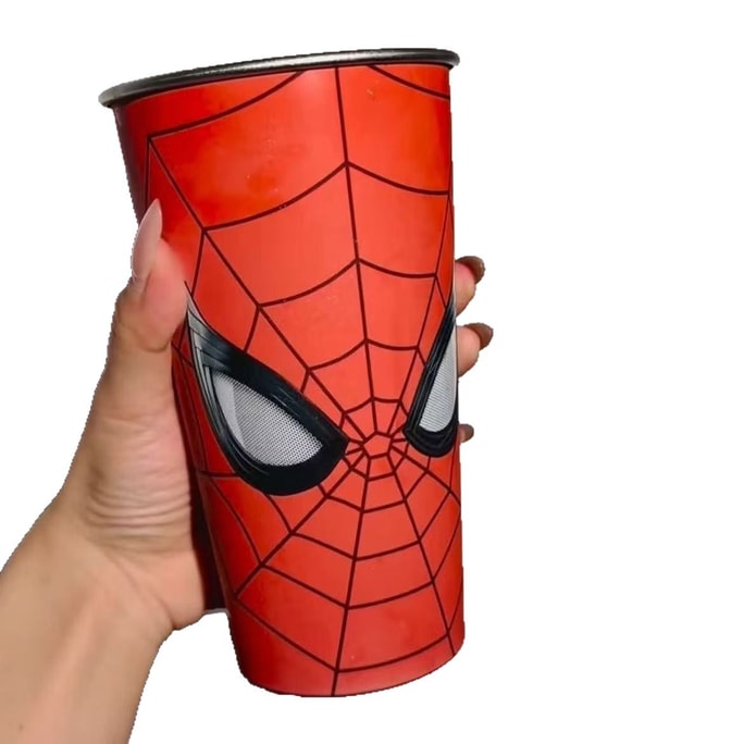 Spider-Man Color-Changing Tumbler 500ml – Changes color with cold water. Classic red spider-eye design. Lid & straw, leak-proof. Lightweight & easy to clean. Perfect for Marvel fans & gifts