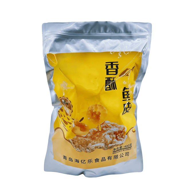 【중국 직배송】 당회유선 바삭한 생선 껍질 계란 노른자 맛【400g*1봉】