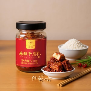 Spicy Fermented Bean Curd , 7.41 oz
