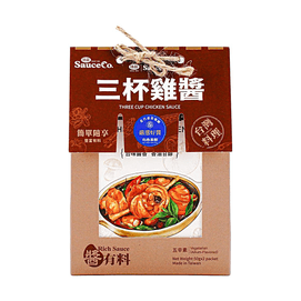台灣味榮 三杯雞醬 50gx2袋【五辛素 台灣料理調味】