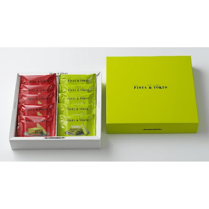 Tokyo Station Pista&Tokyo Pistachio Cranberry Filled Cookies 10pcs