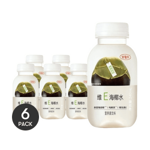 Sea Coconut Drink, 8.1 fl oz *6【6 Packs】【Rich In Electrolytes And Vitamin E】