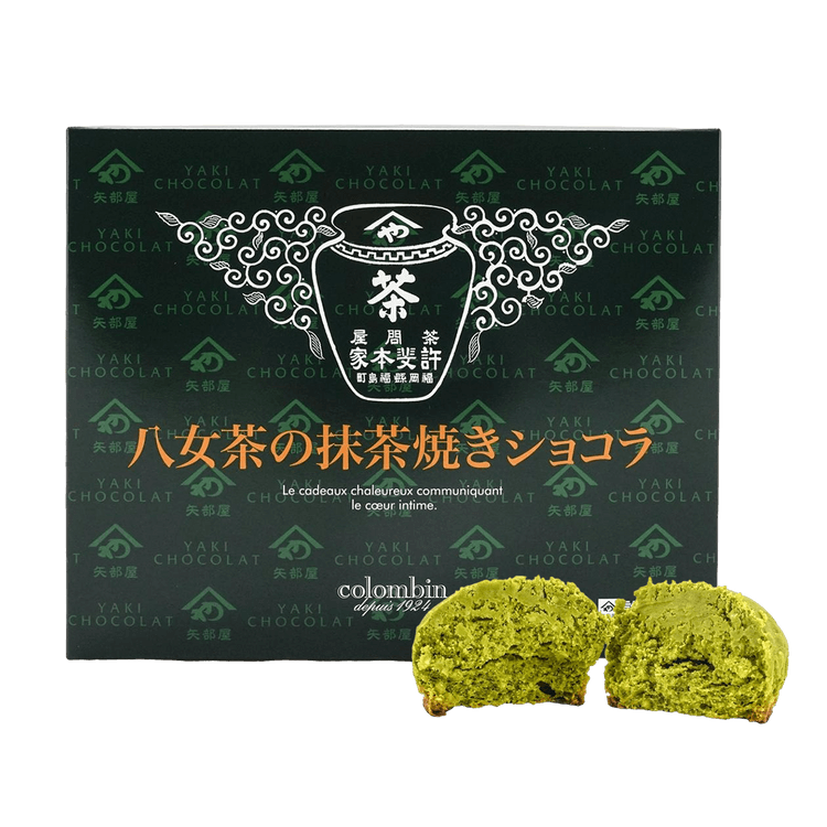 COLOMBIN Yamecha Matcha-yaki Chocolat 12 pieces - Yami.com