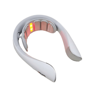 【中国直邮】 SKG 颈椎按摩器 K5-2尊贵 可连蓝牙 热灸 智能力度调节 白色 1件