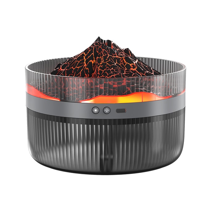 Aromatherapy Humidifier Volcano Black 2000ml