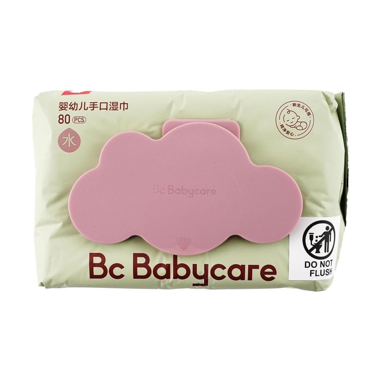 BC BABYCARE 新生儿湿巾 婴幼儿手口屁屁湿纸巾 【布一样厚】 80抽 5