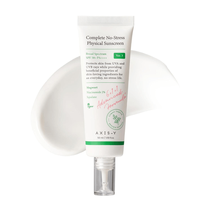 Complete No-Stress Physical Sunscreen SPF50+ PA++++