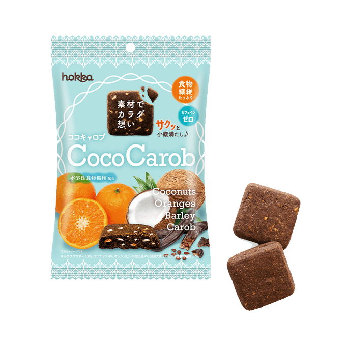 Hokuriku Confectionery Coco Carob 75g