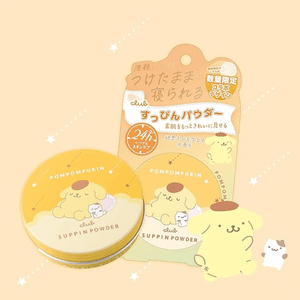 日本CLUB 素颜C系列晚安粉 保湿蜜粉饼 护肤粉饼 控油持妆 26g #桂花香【三丽鸥布丁狗联名限定版】