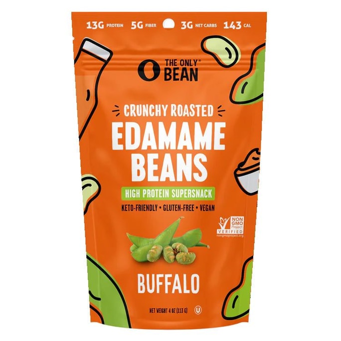 水牛毛豆脆烤 4 盎司(113 克)