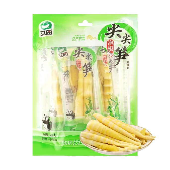 Pickled Pepper Pointed Bamboo Shoot ,15.10 oz