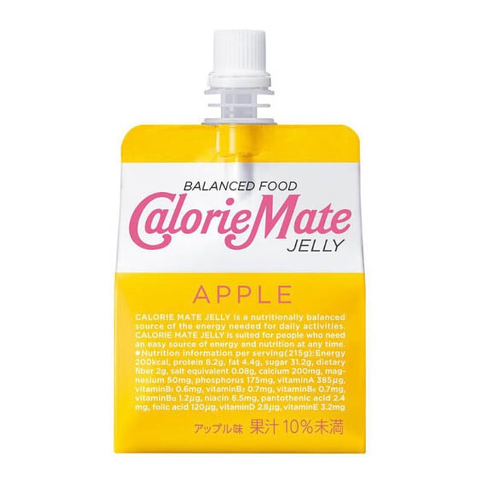 OTSUKA CalorieMate Jelly (Apple Flavor) 215 g