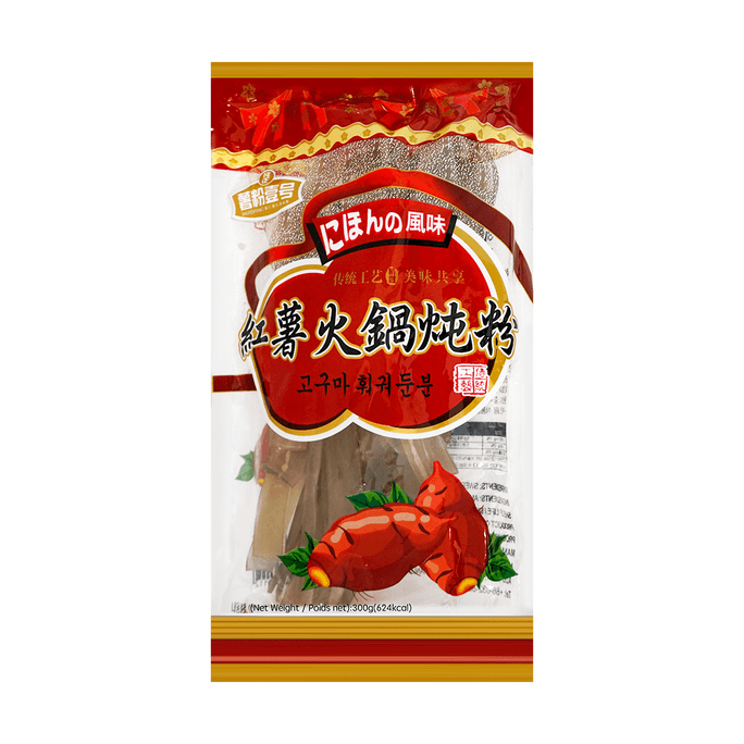红薯火锅炖粉 纯红薯粉条 300g