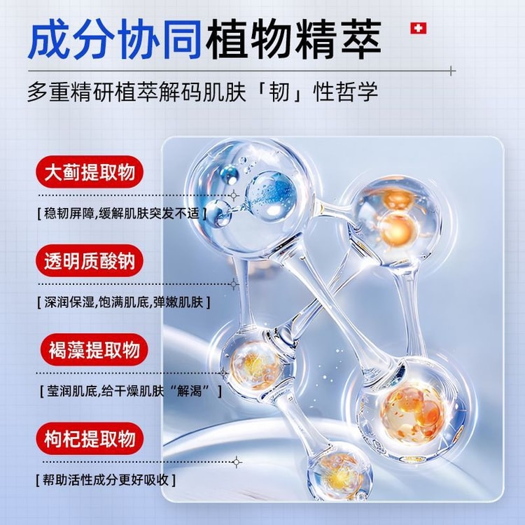 中国からの直送】Fu'erjia ブルーカッパーペプチド配合 鎮静・保湿