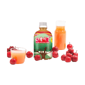 Hawthorn Juice and Pulp Drink Mixed Type,Sugar Free, 11.83 fl oz