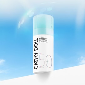 泰國CATHY DOLL 水光防曬精華 SPF50+ / PA++++ 2%菸鹼醯胺 30ml 鎖水保濕 抗氧提亮 強韌舒緩 純素 敏感肌適用