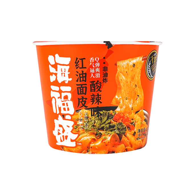 Red Oil Noodle Skin (Hot and Sour Flavor) 113g