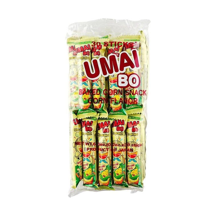 Corn Bisque Umaibo - Japanese Dagashi Sweets, 0.21 oz*30 Pieces 3