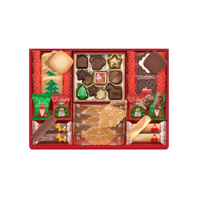 2025 Christmas Royal Time Chocolate Cookies 30pcs